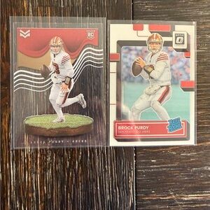 Brock Purdy Rookie cards